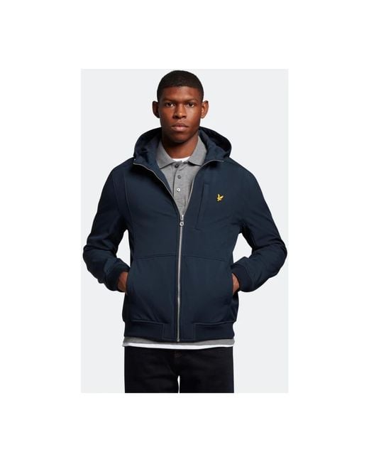 Lyle & Scott Blue Light Jackets for men