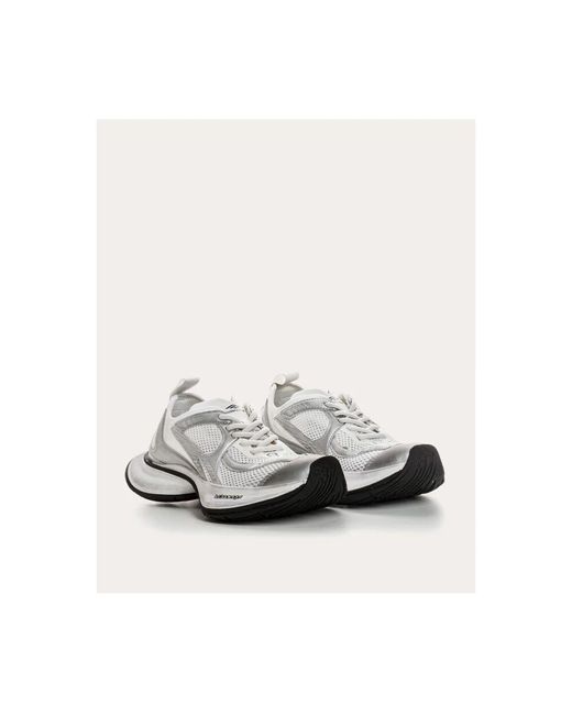 Balenciaga White Dynamische Laufschuhe Circuit