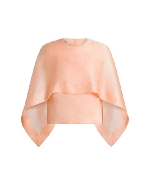 Alberta Ferretti Natural Blouses