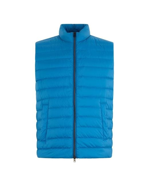 Herno Blue Vests for men
