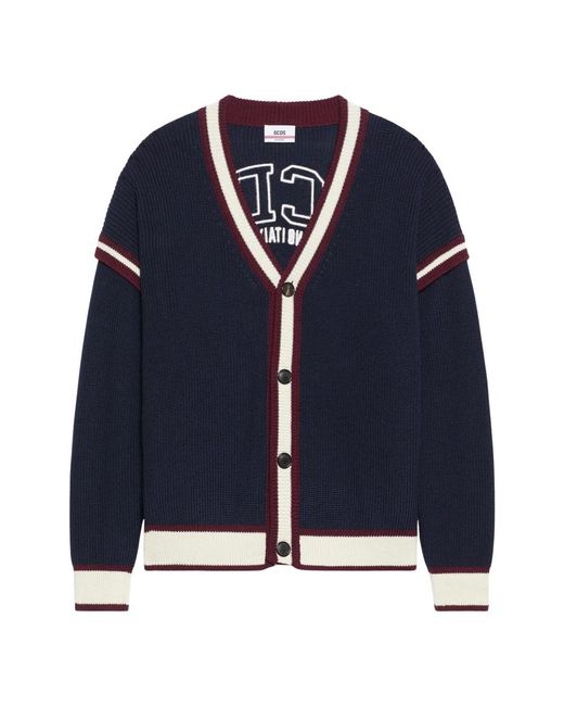 Gcds Blue Cardigans for men