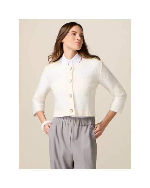 Cardigans Oltre de color White
