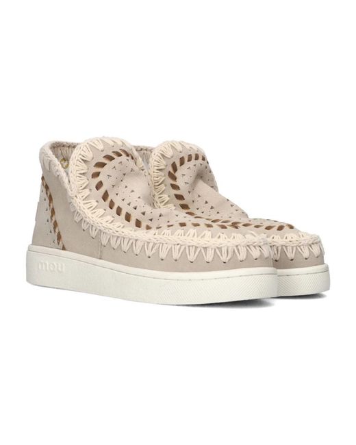 Mou Natural Winter Boots
