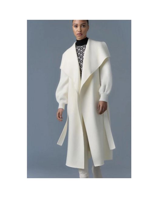 Coats > belted coats Mackage en coloris White