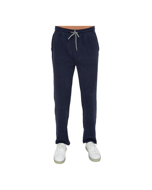 Corneliani Blue Sweatpants for men