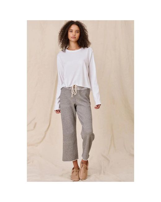 The Great Gray Cropped Trousers