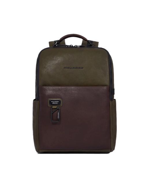Piquadro Laptop-Rucksack 15,6 Mit Ipad-Fach in Brown für Herren