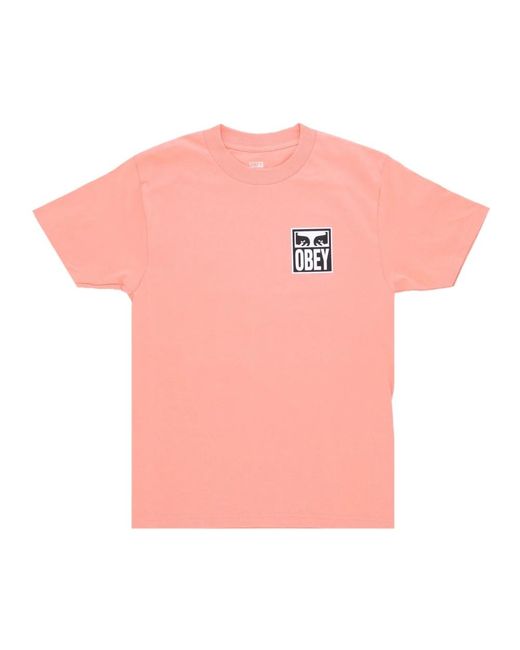 Obey Pink T-Shirts for men
