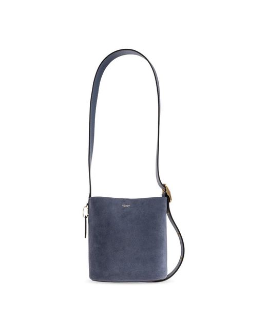 COACH Blue Shoulder Bags