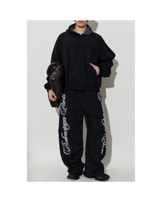 Balenciaga Blue Light Jackets for men