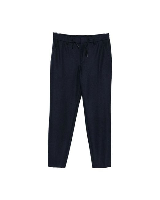 HUGO Blue Straight Trousers for men