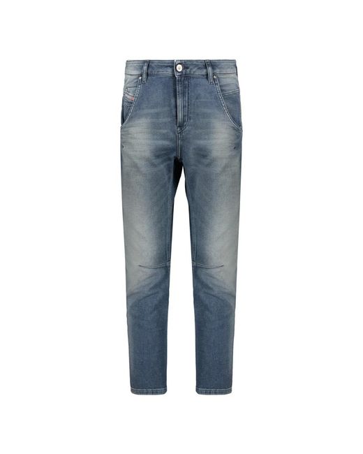 DIESEL Blue Slim-Fit Jeans