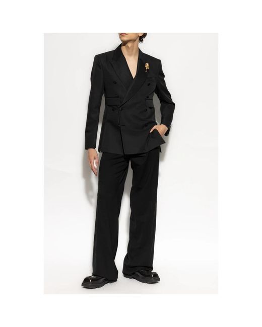 Dolce & Gabbana Black Blazers for men