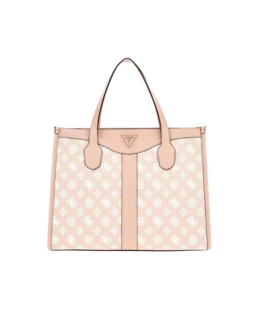 Tote Bags Guess en coloris Pink