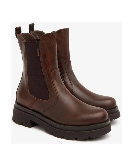 Nero Giardini Brown Chelsea Boots
