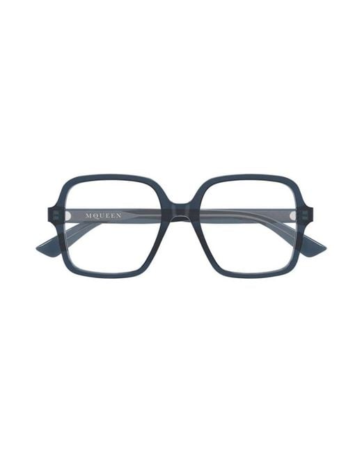 McQueen Blue Glasses