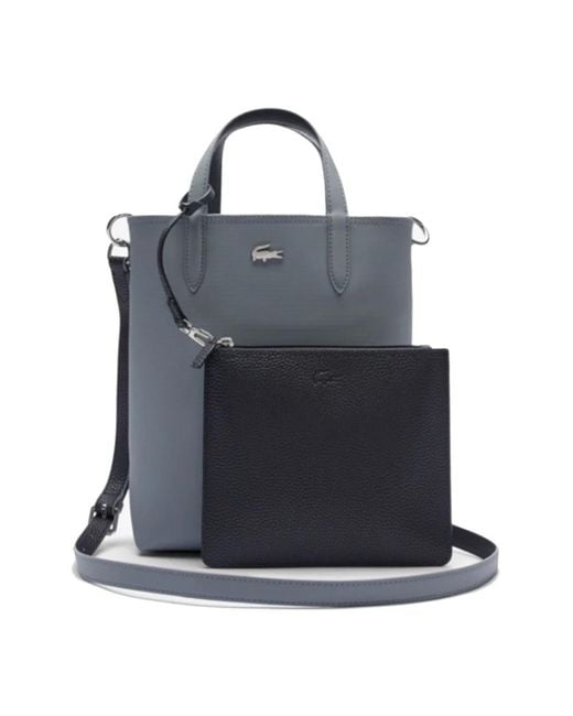 Lacoste Blue Wendbare Vertikale Anna Tasche