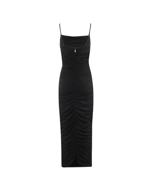 Midi Dresses Michael Kors de color Black