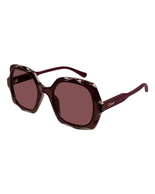 Accessories > sunglasses Chloé en coloris Brown