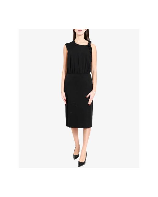 Sportmax Kleedjes ,Zwart ,Zwarte Jurk Collectie in het Black