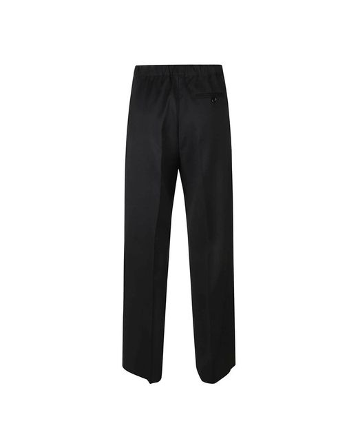 Acne Black Wide Trousers