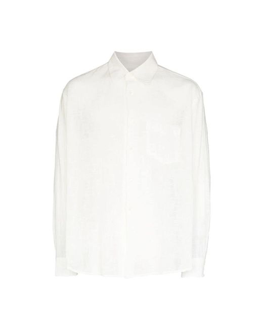 Our Legacy White Casual Shirts for men