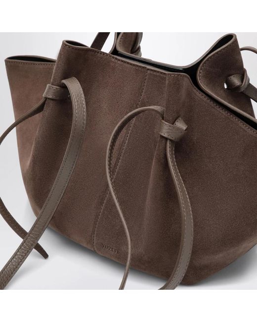 Yuzefi Brown Shopping Bags