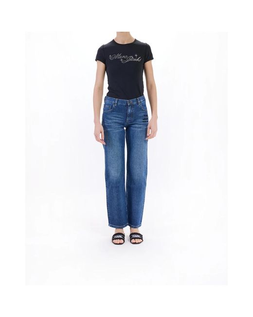Marc Jacobs Straight Jeans in het Blue