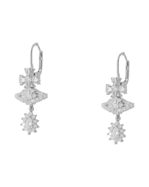 Vivienne Westwood White Earrings