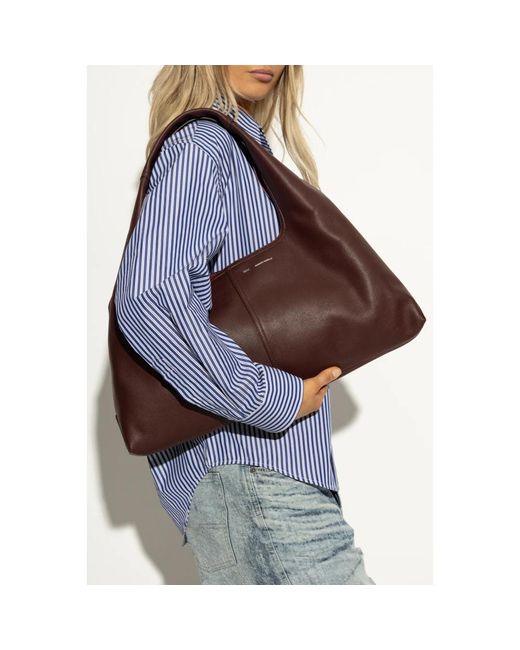 AMI Brown Schultertasche