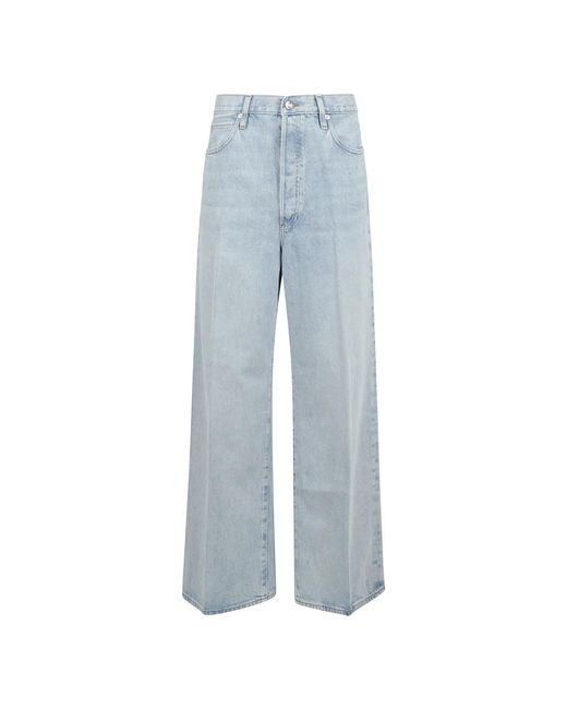 Wide Jeans di FRAME in Blue