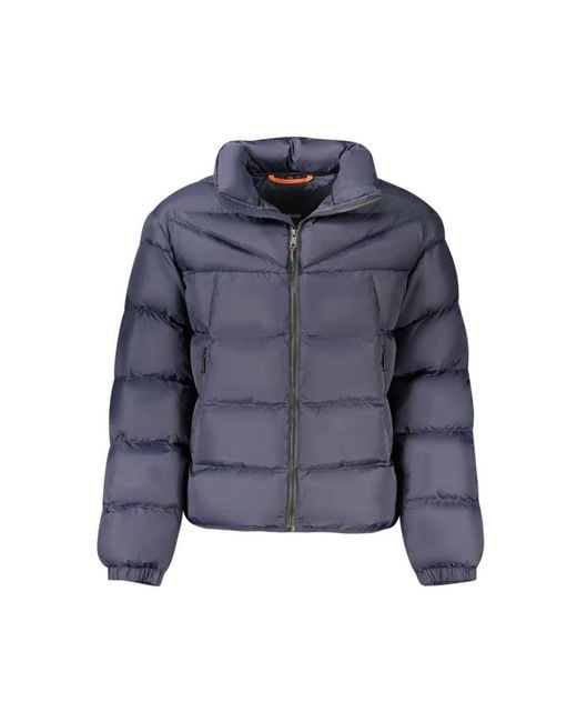 Napapijri Blue Winter Jackets for men