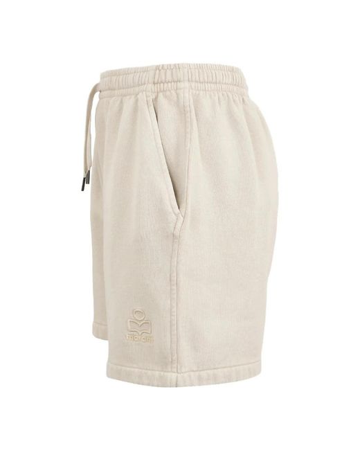 Isabel Marant Natural Short Shorts