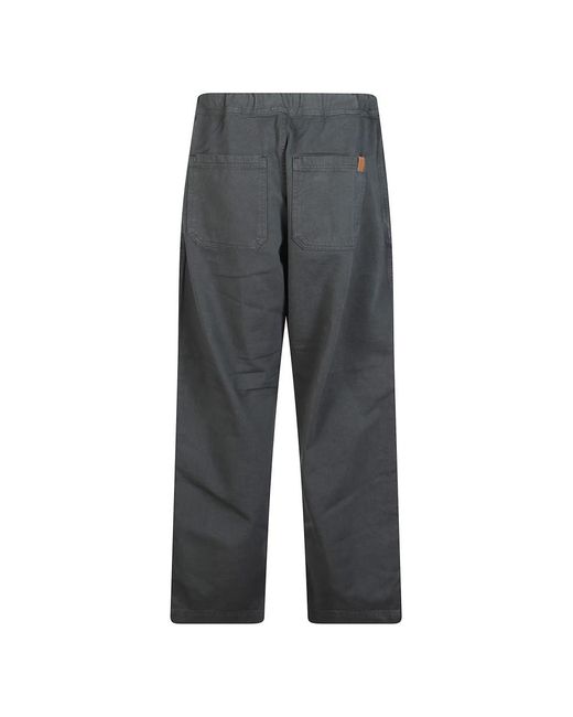 Haikure Gray Straight Trousers for men