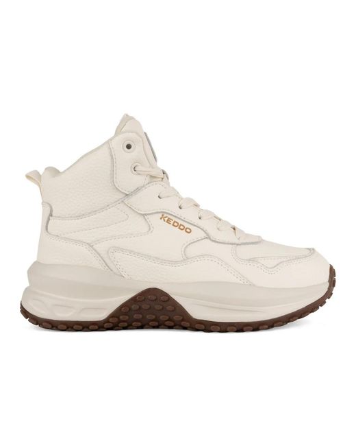 Keddo White Winter-Sneakers