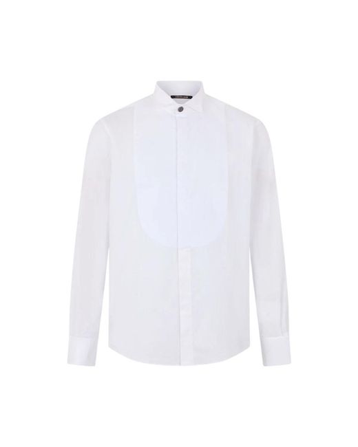 Roberto Cavalli White Casual Shirts for men