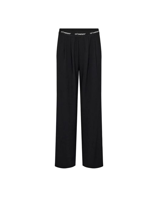 co'couture Black Wide Trousers
