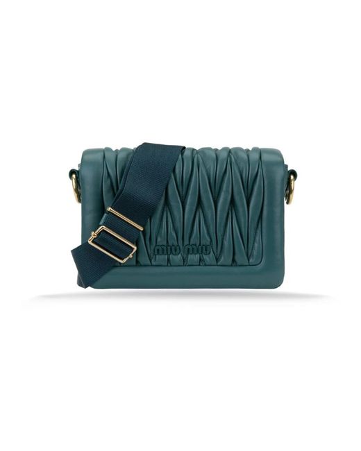 Miu Miu Green Cross Body Bags