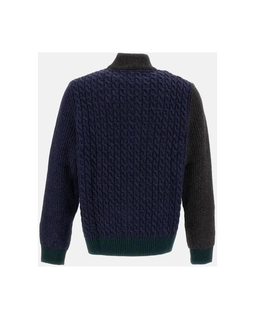 Cardigans Barbour de hombre de color Blue