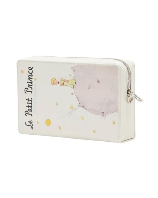 Clutches 3.PARADIS de color White