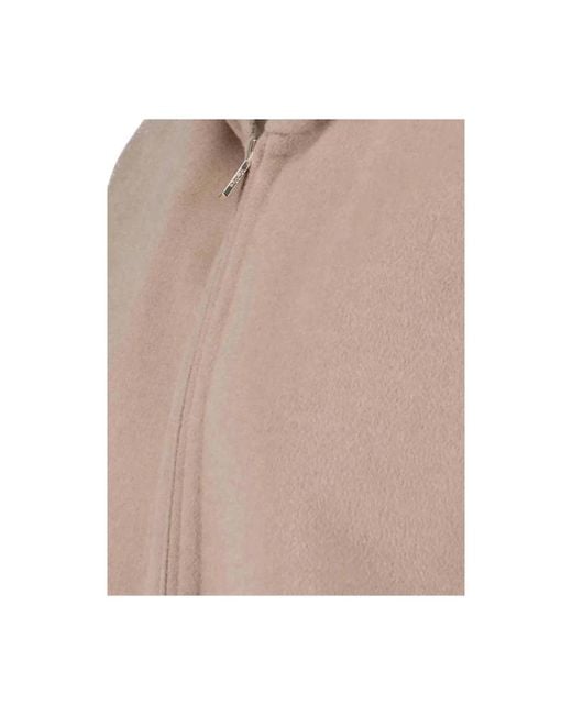 Max Mara Brown Roland Zip Hoodie