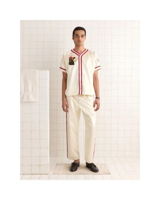 Short Sleeve Shirts di Bode in Pink da Uomo