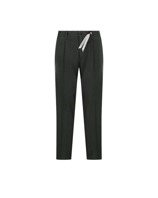 Santaniello Black Chinos for men