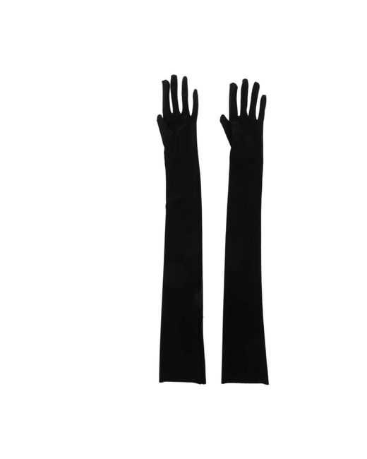 Norma Kamali Black Gloves