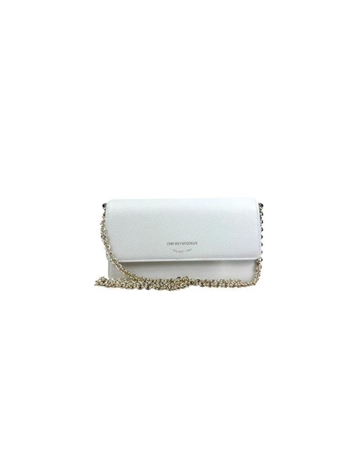 Emporio Armani White Cross Body Bags