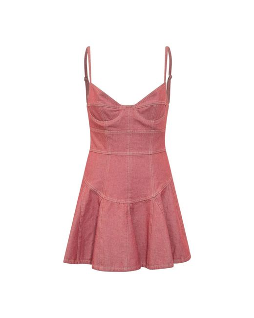 DSquared² Pink Short Dresses