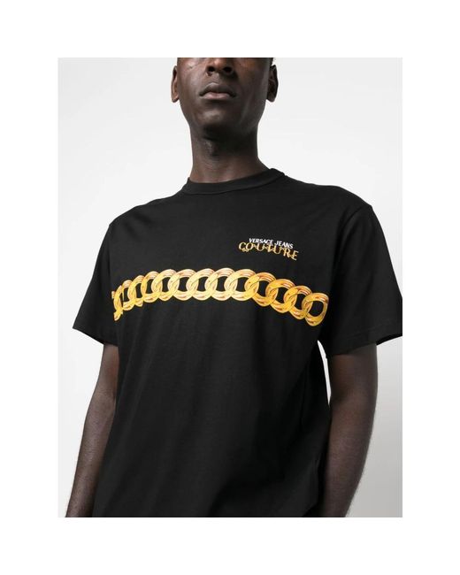 Versace T-Shirts in Black für Herren