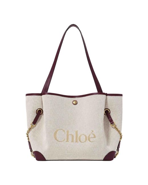 Chloé Gray Shopping Bags