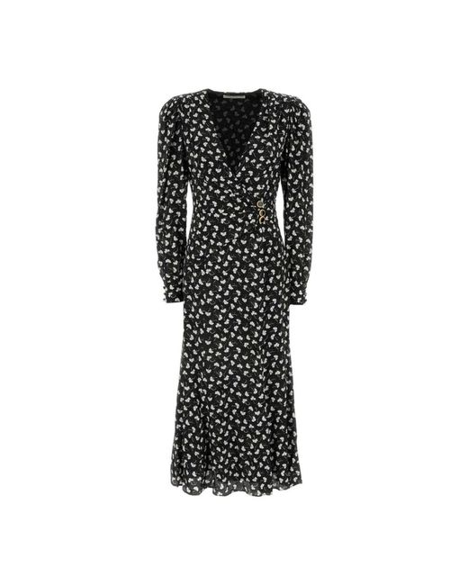 Alessandra Rich Black Maxi Dresses