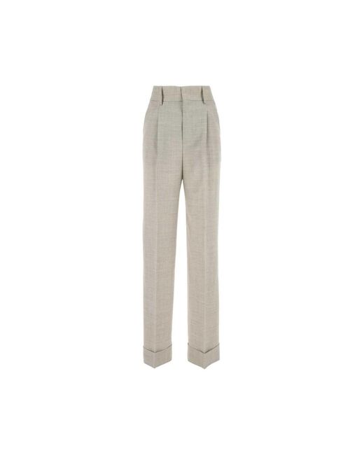 Philosophy Di Lorenzo Serafini Gray Straight Trousers